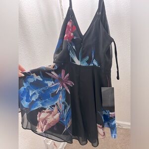 Bebe asymmetrical dress